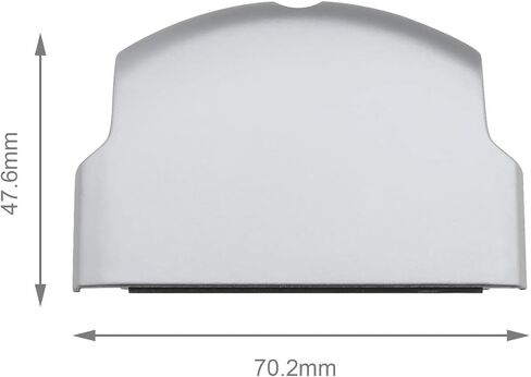SING F LTD 2PCS Replacement Battery Door Covers Cases Protectors Compatible with Sony PSP 2000 2003 2004 3000 3003 3004 White Plastic Console Accessories in Kuwait