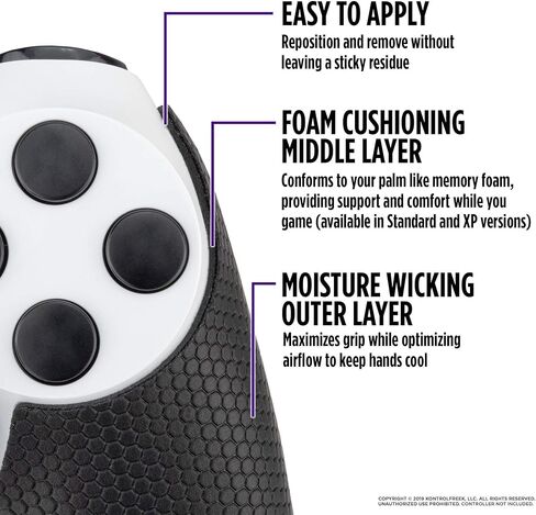 KontrolFreek Performance Grips for PlayStation 4 (PS4) Controller (Galaxy Purple) in Kuwait