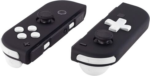 مفاتيح D-pad ABXY بيضاء، SR SL L R ZR ZL، زنبركات أزرار الزناد، استبدال مجموعة كاملة من الأزرار لإصلاح مجموعات Nintendo Switch & Switch OLED Joycon (D-pad يناسب فقط غلاف Joycon D-pad Shell) in Kuwait