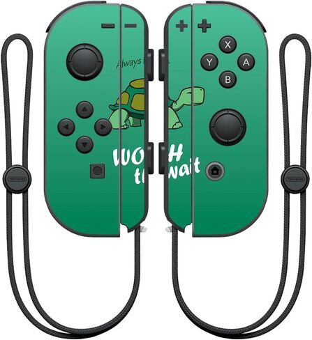 غلاف MightySkins متوافق مع وحدة تحكم Nintendo Joy-Con، غطاء لاصق مطبوع عليه صورة بقرة in Kuwait