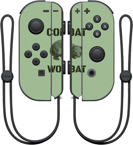 غلاف MightySkins متوافق مع وحدة تحكم Nintendo Joy-Con، غطاء لاصق مطبوع عليه صورة بقرة in Kuwait