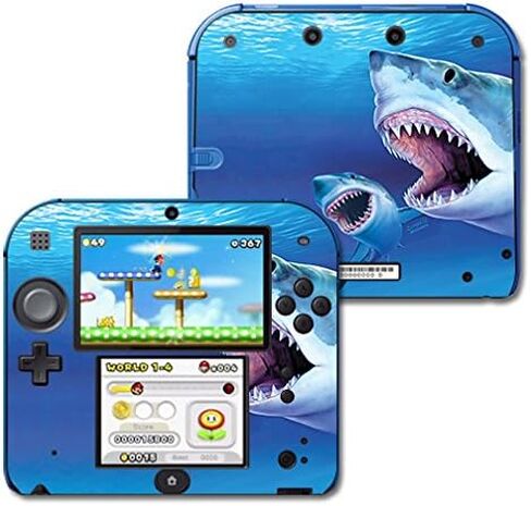غلاف MightySkins متوافق مع Nintendo 2DS - Ocean Friends | غطاء ملتف واقٍ ومتين وفريد ​​من نوعه من الفينيل | سهل التطبيق والإزالة وتغيير الأنماط | صنع في الولايات المتحدة الأمريكية in Kuwait