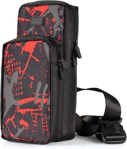 Carrying Case Backpack for Nintendo Switch/Switch OLED, THRCIFLO Lightweight Crossbody Sling Bag for Traveling, Shoulder Storage Bag Fits Switch Console,Game Case, Dock and Small Accessories in Saudi Arabia