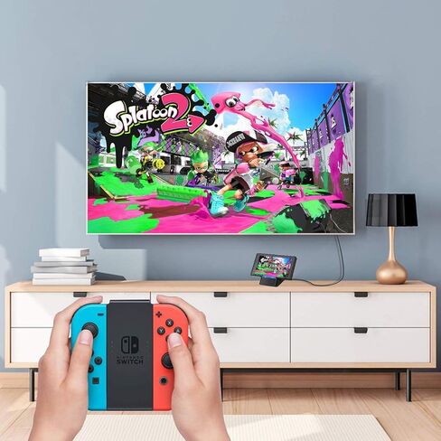 سويتش دوك لجهاز نينتندو سويتش/سويتش OLED، استبدال محطة إرساء سويتش لمنصة نينتندو سويتش الرسمية، قاعدة توصيل التلفزيون للسفر 4K HDMI USB 3.0، ملحقات نينتندو سويتش in Kuwait