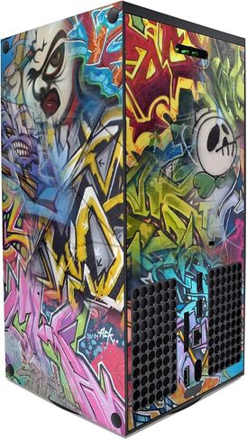 GNG Graffiti Skins Compatible with Xbox Series X Console Decal Vinal Sticker + 2 Controller Set in Kuwait