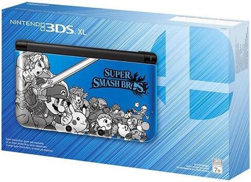 نينتندو 3DS XL - إصدار محدود من لعبة سوبر سماش بروز باللون الأزرق in Saudi Arabia