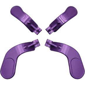 Replacement Paddles Trigger Buttons for Xbox One Elite Controller Series 1, Elite Series 2 1797 and Elite Series 2 Core (4-IN-1-Purple)