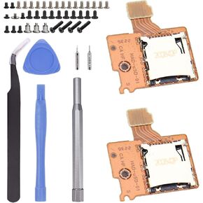 1 Pack Micro SD Card Reader Replacement for Nintendo Switch HAC-SD-01, TF Memory Card Slot Socket Reader Board Replacement for NS Console in Saudi Arabia