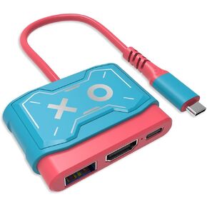 قاعدة مفاتيح محمولة من يوكسزوس، محول HDMI للتلفزيون، محول USB C الى HDMI لاجهزة ماك بوك/اللابتوب/ايباد برو/اندرويد in Kuwait