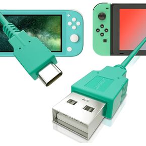 شاحن HEATFUN USB C لجهاز Nintendo Switch، كابل شحن سريع لأجهزة Nintendo Switch، MacBook، Pixel C، LG Nexus 5X G5، Nexus 6P/P9 Plus، One Plus 2، Sony XZ والمزيد - حزمة واحدة (4.92 قدم) in Kuwait