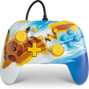 PowerA Enhanced Nintendo Switch and Switch 2 Wired Controller - Sonic Boost, Officially licensed in Saudi Arabia