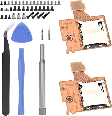 1 Pack Micro SD Card Reader Replacement for Nintendo Switch HAC-SD-01, TF Memory Card Slot Socket Reader Board Replacement for NS Console in Saudi Arabia