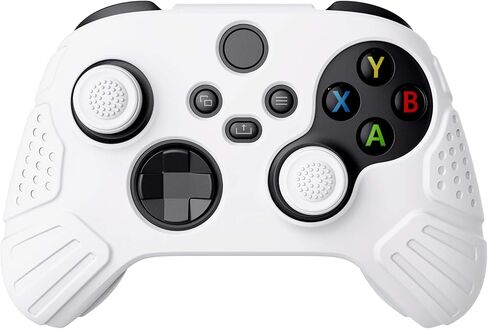 PlayVital Guardian Edition Midnight Blue مريح ناعم مضاد للانزلاق غطاء حافظة من السيليكون لوحدة التحكم، جلود واقية مطاطية مع أغطية عصا التحكم السوداء لوحدة تحكم Xbox Series S/X in Saudi Arabia