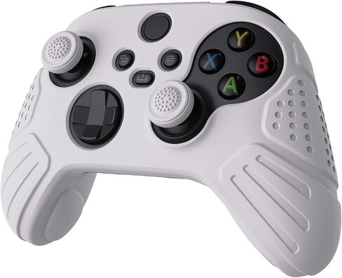 PlayVital Guardian Edition Midnight Blue مريح ناعم مضاد للانزلاق غطاء حافظة من السيليكون لوحدة التحكم، جلود واقية مطاطية مع أغطية عصا التحكم السوداء لوحدة تحكم Xbox Series S/X in Saudi Arabia