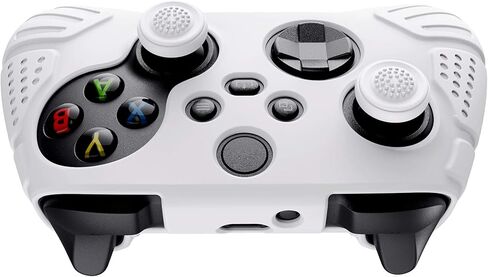 PlayVital Guardian Edition Midnight Blue مريح ناعم مضاد للانزلاق غطاء حافظة من السيليكون لوحدة التحكم، جلود واقية مطاطية مع أغطية عصا التحكم السوداء لوحدة تحكم Xbox Series S/X in Saudi Arabia