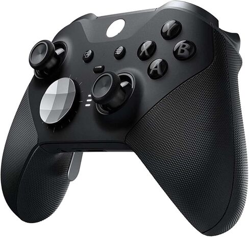 EASEGMER Metal Thumbsticks for Xbox One Elite Series 2, 13 in 1 Replacement Magnetic Buttons Kit Includes Metal Mod 6 Swap Joystick, 4 Paddles, 2 D-Pads, 1 Adjustment Tool (Black) in Saudi Arabia