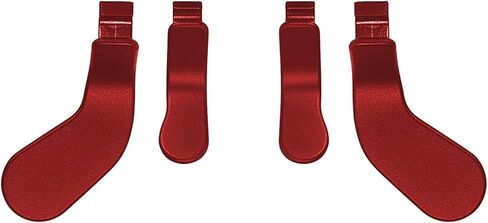 4 PCS Metal Paddles, Back Hair Trigger Locks Replacement Parts for Xbox One Elite Series 2 Controller/Elite Series 1 Controller/Elite 2 Core Controller(Black) in Kuwait