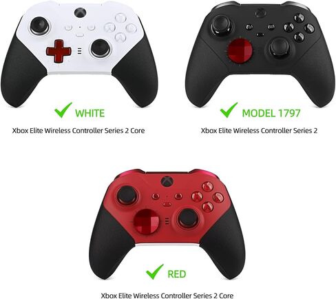 4 PCS Metal Paddles, Back Hair Trigger Locks Replacement Parts for Xbox One Elite Series 2 Controller/Elite Series 1 Controller/Elite 2 Core Controller(Black) in Kuwait