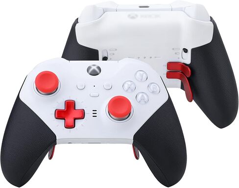 4 PCS Metal Paddles, Back Hair Trigger Locks Replacement Parts for Xbox One Elite Series 2 Controller/Elite Series 1 Controller/Elite 2 Core Controller(Black) in Kuwait