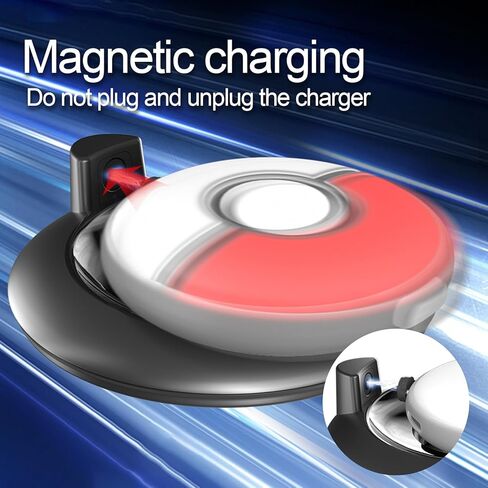 محطة شحن متوافقة مع GO Plus + 2023، قاعدة شحن بأضواء RGB الملونة وغطاء واقي متوافق مع GO Plus + 2023 in Kuwait