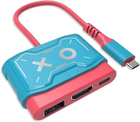 قاعدة مفاتيح محمولة من يوكسزوس، محول HDMI للتلفزيون، محول USB C الى HDMI لاجهزة ماك بوك/اللابتوب/ايباد برو/اندرويد in Kuwait