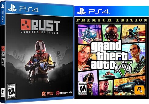 Rust - بلاي ستيشن 4 وGrand Theft Auto V Premium Edition بلاي ستيشن 4 in Kuwait