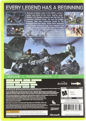 Halo Reach - Legendary Edition in Saudi Arabia
