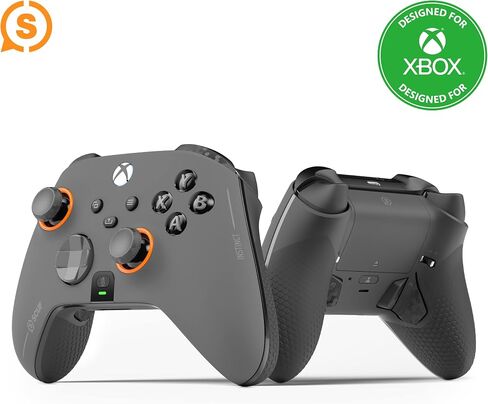 وحدة تحكم الأداء اللاسلكية المخصصة SCUF Instinct Pro Steel Grey لأجهزة Xbox Series X|S وXbox One والكمبيوتر الشخصي والهواتف المحمولة - رمادي فولاذي - Xbox Series X (متجدد) in Kuwait