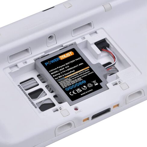 حزمة بطارية PowerTrust القابلة لإعادة الشحن لجهاز Wii U Gamepad in Saudi Arabia