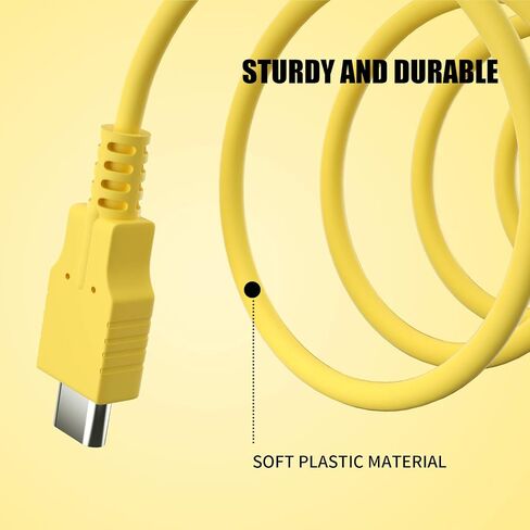 HEATFUN USB-C Charger Cable for Nintendo Switch and USB-C Devices, Purple in Kuwait