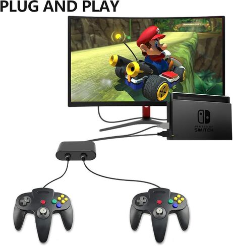 محول وحدة التحكم YOXXZUS N64 للتبديل/الكمبيوتر الشخصي in Kuwait