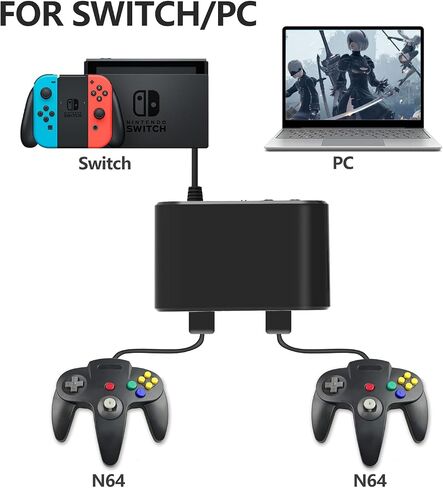 محول وحدة التحكم YOXXZUS N64 للتبديل/الكمبيوتر الشخصي in Kuwait