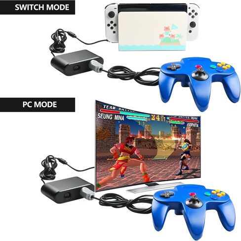 محول وحدة التحكم YOXXZUS N64 للتبديل/الكمبيوتر الشخصي in Kuwait