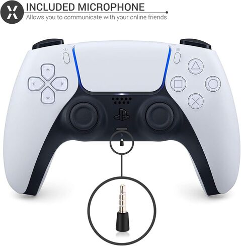 اوليكسار دونجل سماعة بلوتوث لاسلكية لجهاز سوني بلاي ستيشن 5 - قم بتوصيل سماعات الرأس اللاسلكية او سماعات الاذن بجهاز بلاي ستيشن 5 الخاص بك (تتضمن التعليمات) in Kuwait