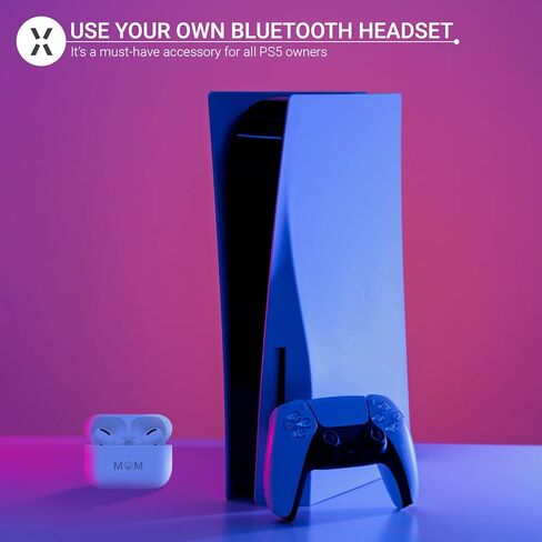 اوليكسار دونجل سماعة بلوتوث لاسلكية لجهاز سوني بلاي ستيشن 5 - قم بتوصيل سماعات الرأس اللاسلكية او سماعات الاذن بجهاز بلاي ستيشن 5 الخاص بك (تتضمن التعليمات) in Kuwait