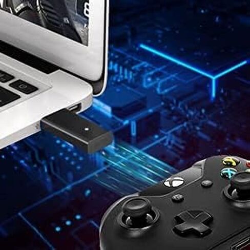 فواو محول لاسلكي لوحدة تحكم Xbox يعمل مع ويندوز 10 والكمبيوتر واللاب توب متوافق مع Xbox One Xbox Series X Xbox One X S وحدة تحكم سلسلة ايليت in Kuwait