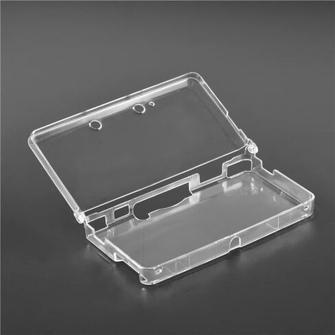 3DS Case - Ultra Clear Crystal Transparent Hard Shell Protective Case Cover Skin for 2011 Nintendo 3DS - [New Modified Hinge Design] in Saudi Arabia