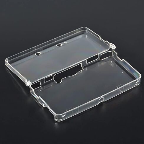 3DS Case - Ultra Clear Crystal Transparent Hard Shell Protective Case Cover Skin for 2011 Nintendo 3DS - [New Modified Hinge Design] in Saudi Arabia