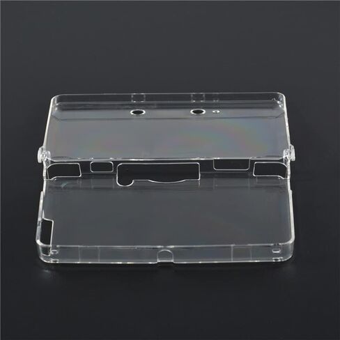 3DS Case - Ultra Clear Crystal Transparent Hard Shell Protective Case Cover Skin for 2011 Nintendo 3DS - [New Modified Hinge Design] in Saudi Arabia