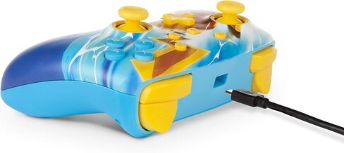 PowerA Enhanced Nintendo Switch and Switch 2 Wired Controller - Sonic Boost, Officially licensed in Kuwait