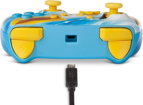 PowerA Enhanced Nintendo Switch and Switch 2 Wired Controller - Sonic Boost, Officially licensed in Kuwait