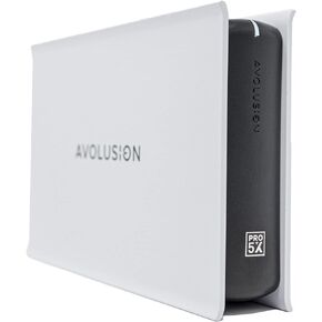 محرك الأقراص الصلبة الخارجي للألعاب Avolusion PRO-5X Series 4 تيرابايت USB 3.0 لجهاز PS4 الأصلي والنحيف والبرو (أبيض) in Saudi Arabia