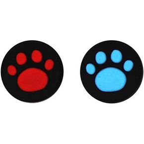 2PCS Silicone Thumb Stick Grips Caps Analog Thumbstick Joystick Cap for PS Vita PSV 2000 PSV 1000 Color Blue+Red in Kuwait