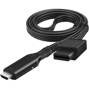 كابل محول Junsi Wii إلى HDMI، كابلات محول HDMI خط تحويل موصل عالي الدقة بالكامل سلك 1 متر 1080P/720P متوافق مع نينتندو وي، تلفزيون/شاشة in Kuwait