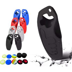 Skin for PS5 Controller Grips, Silicone Case Cover for PlayStation 5 Anti-Slip Protector with 10pcs Thumb Joysticks Caps (Blue Starry Sky) in Saudi Arabia