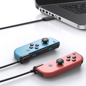 كابل شاحن محمول من Boconna لـ Switch Joycon (10ft 3A، 1-Pack)، كابل شاحن يحل محل قاعدة شحن التبديل الأصلية in Kuwait