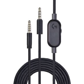 كابل استبدال Iootmoy لسماعة رأس G433 سلك صوت Aux متوافق مع لوجيتك G233 / G برو / G برو إكس سماعة رأس للألعاب مع كتم الميكروفون والتحكم في مستوى الصوت in Kuwait