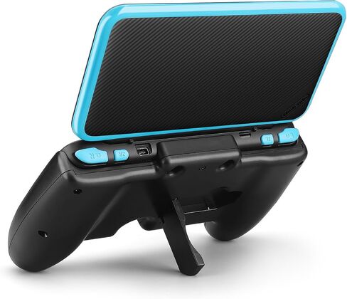 TNP New Nintendo 2DS XL Hand Grip Â– Protective Cover Skin Rubber Controller Grip Case Ergonomic Comfort Anti Slip Handle Console Grip with Kick-Stand for New Nintendo 2DS XL LL 2017 Model in Saudi Arabia