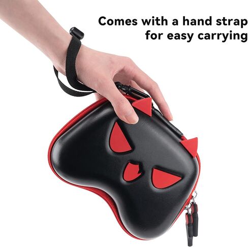 GeekShare Controller Travel Case for Playstation 5 Controller, PS4, Switch Pro and Xbox Controller, Heavy Duty Protective Cover Hard Carrying Controller Case - Cute Devil in Saudi Arabia