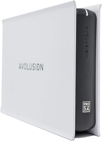 Avolusion PRO-5X Series 3TB USB 3.0 External Gaming Hard Drive for PS4 Original, Slim & Pro (White) in Saudi Arabia